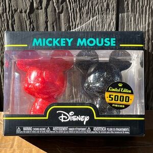 Funko Hikari Disney Mickey Mouse Red and Black Set Japanese vinyl limited 5000